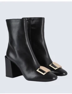 FURLA EMMA BLACK WOMEN'S ANKLE BOOTS - Picture 1 of 6