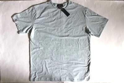 Мужская внимание коротким рукавом мягкая футболка, размер: M, L, цвет: светло-синий () - Изображение 1 из 2