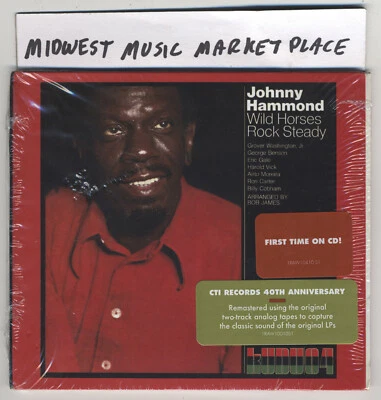 Johnny Hammond - Wild Horses Rock Steady CD - New & Sealed With Hype Stickers!!! - Изображение 1 из 2