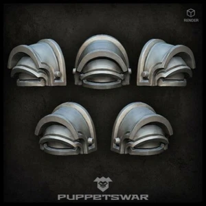 Praetorian Shoulder Pads Five Models Puppetswar S237 - Picture 1 of 2