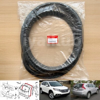 12-16 Genuine Honda CR-V 4th gen RM Tailgate Trunk weatherstrip rubber seal - Image 1 of 4