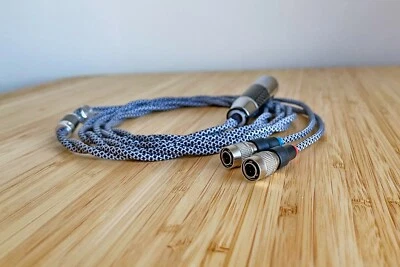 CRYO PURE SILVER cable for MrSpeakers Dan Clark Stealth Ether Flow C Aeon Alpha - Image 1 of 4