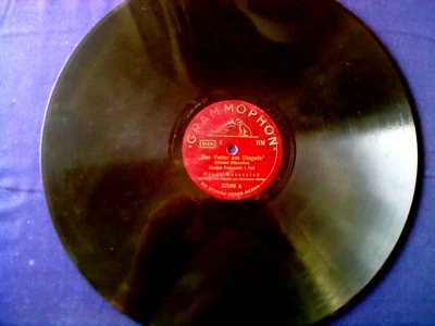 Schellack 30 cm - GRAMMOPHON - Der Vetter aus Dingsda - Großes Potpourri - Bild 1 von 4