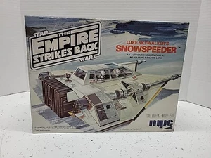 MPC Empire Strikes Back Star Wars Luke Skywalker's Snowspeeder Model - New Open - Picture 1 of 12