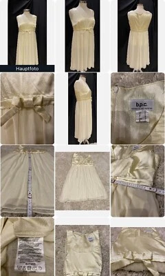 A Linie Kleid Sommerkleid Beige- Gr. L / 40 Umstandskleid Umstandsmode Baby 🥰 - Bild 1 von 4