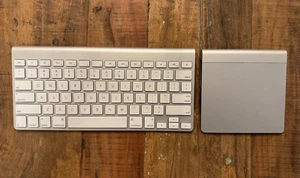 Apple Magic Keyboard (a1314) and Trackpad (a1339) Bluetooth Wireless - TESTED - Picture 1 of 5