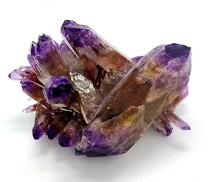 7.6 cm Russian Lab-grown Amethyst Quartz Crystal - ex Rock H Currier - Synthetic - Picture 1 of 11