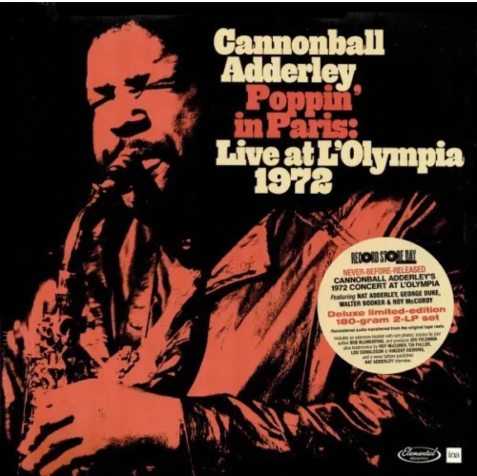 CANNONBALL ADDERLEY Burnin' In Bordeaux: Live in France 1969 Rsd 2024 - Image 1 of 1