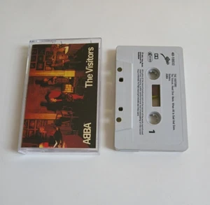 ABBA THE VISITORS CASSETTE TAPE EPIC UK 1981 - Picture 1 of 1