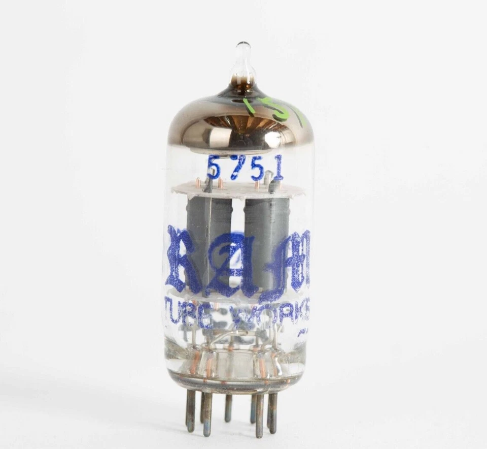 Tubo de vacío RAM USA 5751 placa gris vintage garantizado Foto 1 de 1