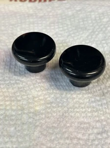 Vintage Car Radio Knob Old Original Rare USA GM MoPar Ford Black Bakelite USA - Picture 1 of 12