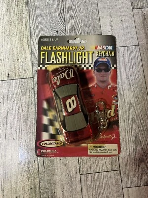 2002 Dale Earnhardt Jr #8 Red Collectable Flashlight Keychain/ Never Opened! - Image 1 of 2