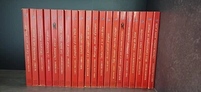 LOT 20 LIVRES HARLEQUIN COLLECTION ROUGE PASSION - BON ETAT - N°1050 - Photo 1/3