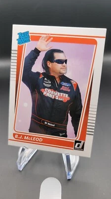 2022 Donruss Racing B.J. McLeod Rated Rookie #26 - Image 1 of 2