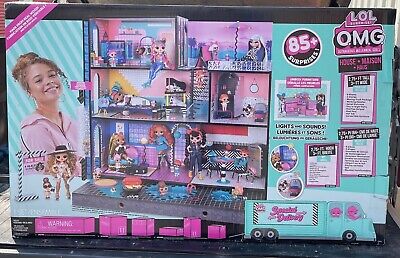NEW- LOL Surprise OMG House Dollhouse With 85+ Surprises • 120$