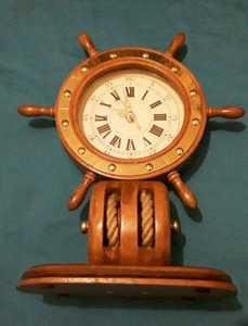 HANAH BRAND NAUTICAL THEMED CLOCK - Picture 1 of 7