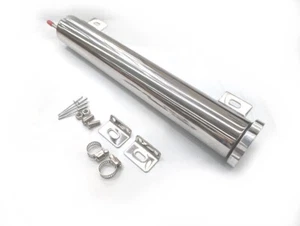 NAP Performance Polished Alloy Radiator Overflow Tank for Ford XK XL - Picture 1 of 9