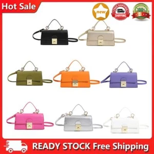 Shoulder Bag for Women Flap Handbag PU Leather Buckle Clutch Purse for Travel - Picture 1 of 28