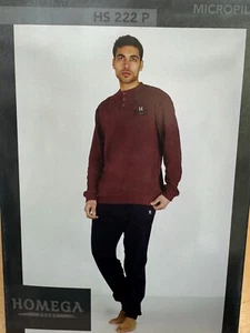Homega Herren Fleece Pyjama Art 222 - Bild 1 von 5