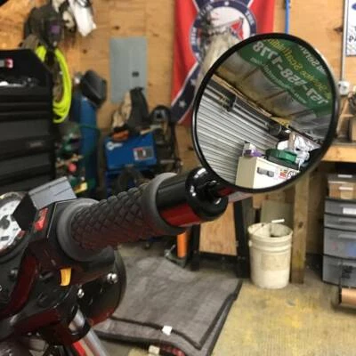 Motorcycle 7/8" Bar End Side Mirrors For Buell 1125R Lightning CityX XB9SX X1 US - Image 1 of 4