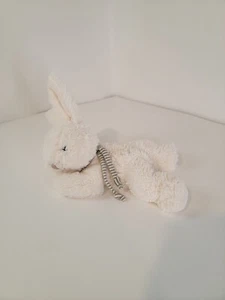 Bukowski Coco Bunny Rabbit Plush Stuffed Animal Toy White Easter Bunny Scarf 7" - Picture 1 of 5