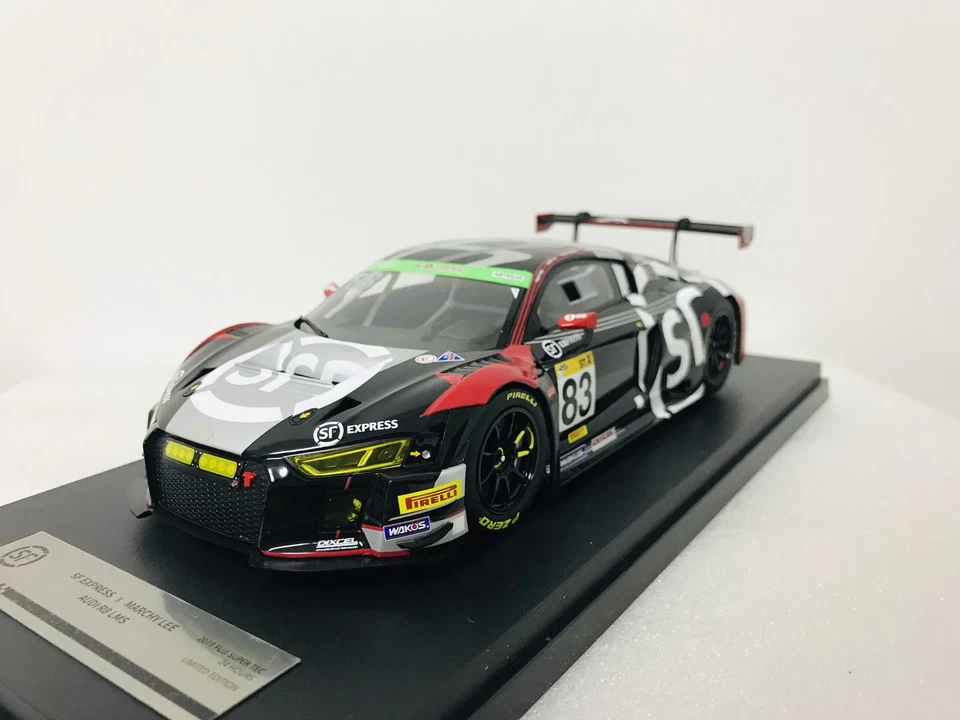 PARAGON 1:18 Original Audi AUDI R8 LMS # 83 SF Express Modelo de Carreras Pintado  Foto 1 de 4