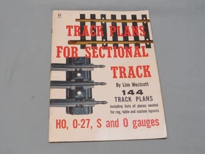 Piani binari libro vintage per binario sezionale, Linn Westcott, HO O27 calibro S & O - Foto 1 di 4