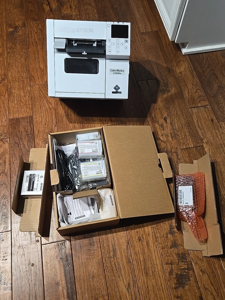 Epson ColorWorks CW-C4000U Color Inkjet Label Printer  - Image 1 of 4
