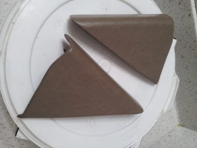 MERCEDES BENZ 92-99 W140 CUERO INTERIOR ESPEJO CUBIERTA MARRÓN OSCURO L+R Foto 1 de 4