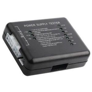 Power Supply Tester Checker 20/24 Pin HDD FLOPPY For Computer CB - Bild 1 von 7