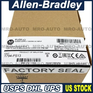 New Factory Sealed AB 1794-PS13 Ser B 1794-PS13 Flex Power Supply Module - Picture 1 of 2