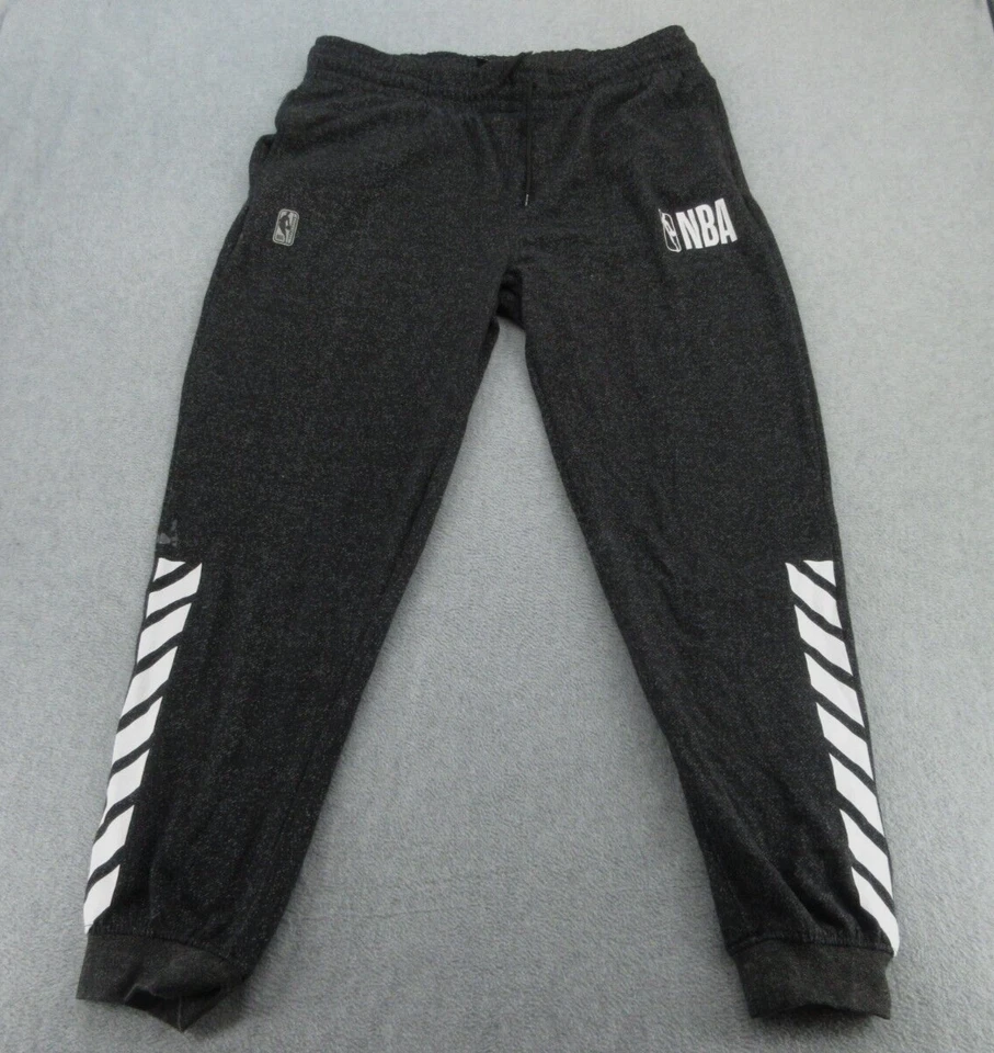 Pantalones deportivos NBA para hombre XL (se adapta a 36-38x29) negros con cordón para adultos XL Foto 1 de 4