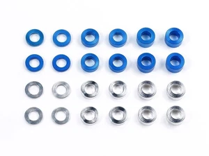 Tamiya Aluminum Spacer Set 5.5mm 53539/OP-539 TT01/TT01/TA03/M05/TRF - Picture 1 of 2
