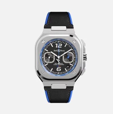 Bell & Ross Urban Chronograph x Alpine Formula 1 42mm Watch BR05C-A523-ST/SCA - Image 1 of 4