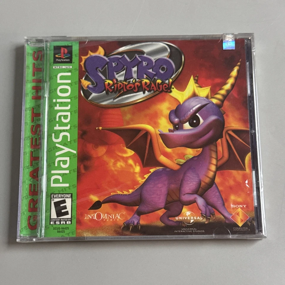 Spyro the Dragon [ Greatest Hits ] - Playstation 1 , PS1 * FACTORY SEALED * NEW - Image 1 of 4