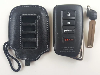 ORIGINAL LEXUS RX350 RX450h 2022 OEM LLAVE INTELIGENTE MENOS ENTRADA MANDO A DISTANCIA ALARMA SIN CORTAR Foto 1 de 4