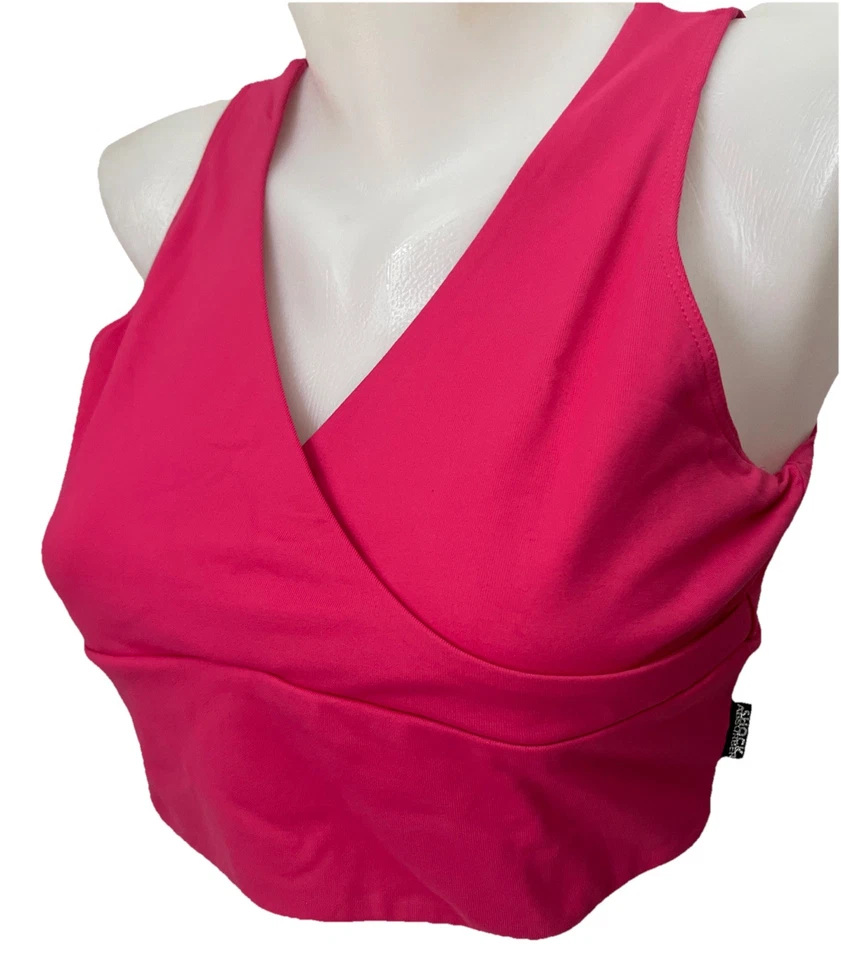 Sujetador deportivo amortiguador para mujer rosa bajo impacto confort 36B Foto 1 de 4