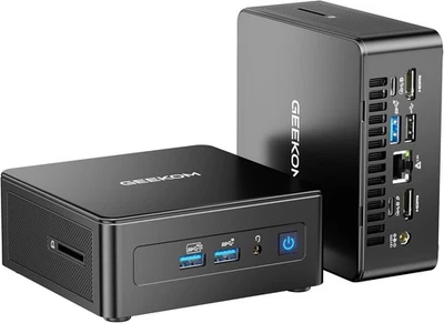 GEEKOM IT15 Mini PC, Intel Core Ultra 5 225H, 32GB DDR5, 2TB SSD, Windows 11 Pro - Image 1 of 4