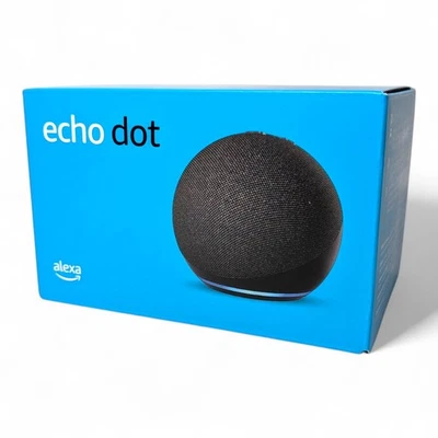 Amazon Echo Dot 5. Generation Alexa Smart Home Lautsprecher Anthrazit Schwarz - Bild 1 von 4