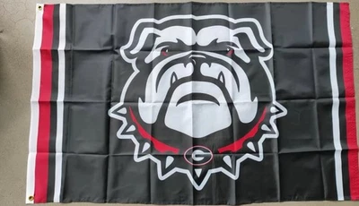 Georgia Bulldogs 3X5 pies bandera pancarta fútbol hombre cueva envío GRATIS ¡Vendedor de Estados Unidos! Foto 1 de 2