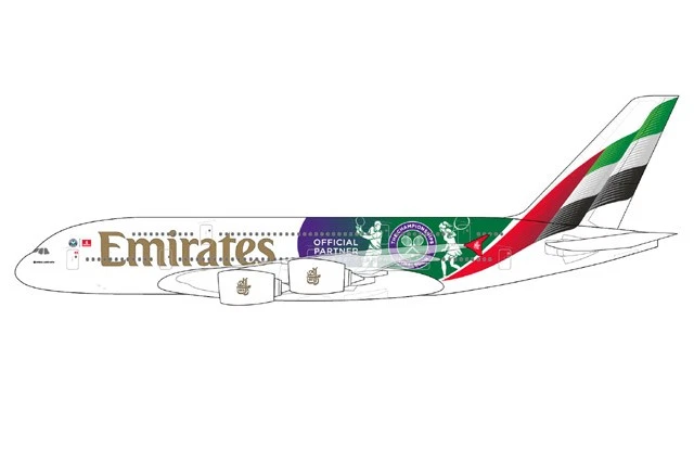 G2UAE1347 GeminiJets A380-800 1/200 Model A6-EOE Emirates Airlines - image 1 of 1