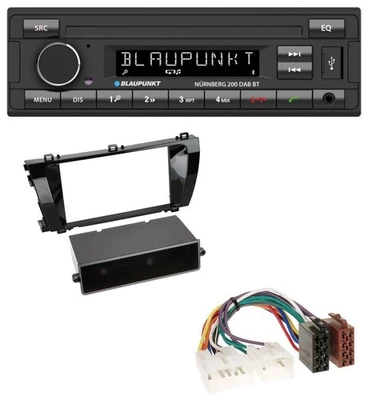 Blaupunkt USB DAB MP3 Bluetooth Autoradio für Toyota Corolla E170 2014-2017 schw - Bild 1 von 4