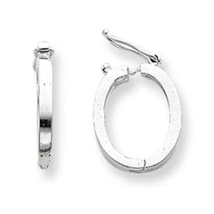 Sterling Silber Perle verkürzter Verschluss oval Verstärker CLEVER neu mit Sicherheitsverschluss - Bild 1 von 1