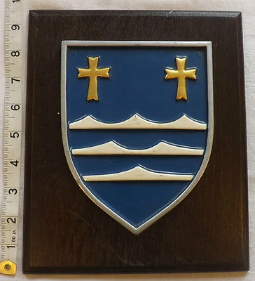 Original Military Panzer Grenadier Division Castle martin Metal Wall Plaque (998 - Image 1 of 4