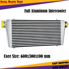 24''x12''x4'' 1000HP Aluminum Turbo Intercooler 3'' Inlet & Outlet 76mm 5-50PSI US
