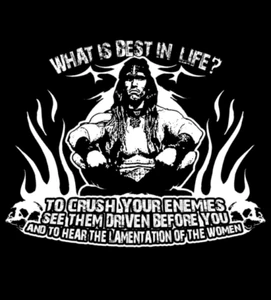 Brand New CONAN HEAR LAMENTATION OF WOMEN TSHIRT Mens Womens SM-5XL - Picture 1 of 2