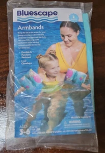 New Bluescape Mermaid Inflatable Printed Kids Armbands for Swimming & Floating - Picture 1 of 2