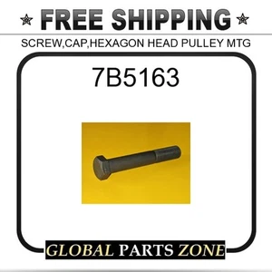 7B5163 - SCREW,CAP,HEXAGON HEAD PULLEY MTG  for Caterpillar (CAT) MAKE AN OFFER! - Bild 1 von 1