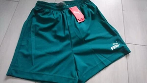 NEW MEN WOMEN BOY SUMMER GYM ACTIVE RUNNING FOOTBALL PUMA SHORTS SIZE S  - Picture 1 of 2