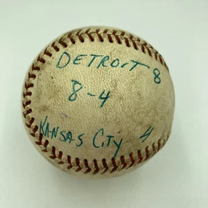 Mickey Lolich Signed Career Win No. 61 Final Out Game Used Baseball Beckett COA - Picture 1 of 7